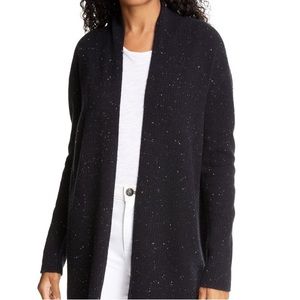 Nordstrom Signature open front cashmere cardigan size M